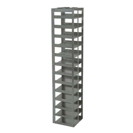 Cole-Parmer Vertical/Chest Freezer Rack for 100-Cell Hinged Plastic Boxes, 13 box capacity