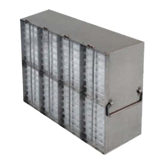 Cole-Parmer Upright Freezer Rack for 96/384-Well Microtiter Plates, accepts 64 with lids or 80 without lids