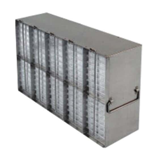Cole-Parmer Upright Freezer Rack for 96/384-Well Microtiter Plates, accepts 85 with lids or 95 without lids