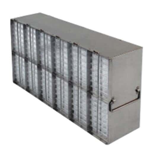 Cole-Parmer Upright Freezer Rack for 96/384-Well Microtiter Plates, accepts 96 with lids or 120 without lids