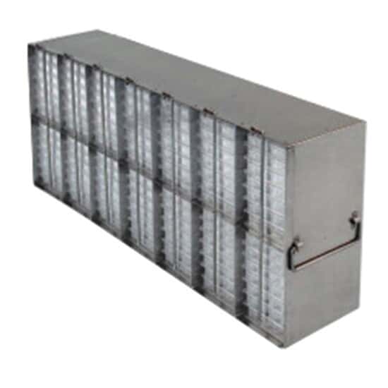 Cole-Parmer Upright Freezer Rack for 96/384-Well Microtiter Plates, accepts 112 with lids or 140 without lids