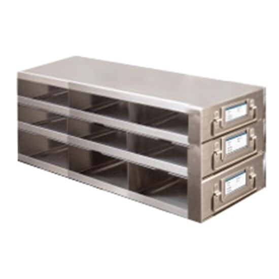 Cole-Parmer Upright Freezer Drawer Rack for 96/384-Well Plates, 96-Well Boxes, or Boxes w/ 2 1/8