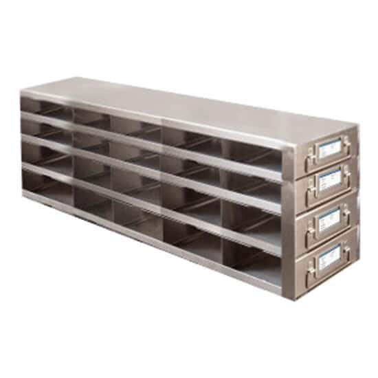 Cole-Parmer Upright Freezer Drawer Rack for 96/384-Well Plates, 96-Well Boxes, or Boxes w/ 2 1/8