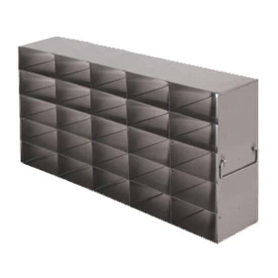 Cole-Parmer Upright Freezer Rack for Microtube Boxes with 2 7/16
