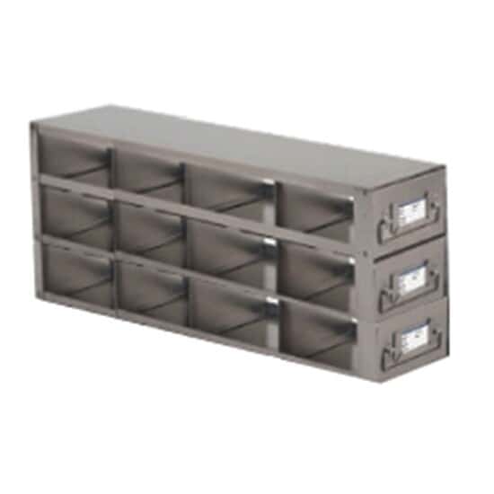 Cole-Parmer Upright Freezer Drawer Rack for Microtube Boxes with 2 7/16