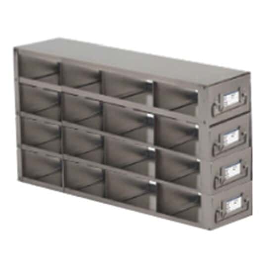Cole-Parmer Upright Freezer Drawer Rack for Microtube Boxes with 2 7/16