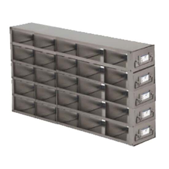 Cole-Parmer Upright Freezer Drawer Rack for Microtube Boxes with 2 7/16
