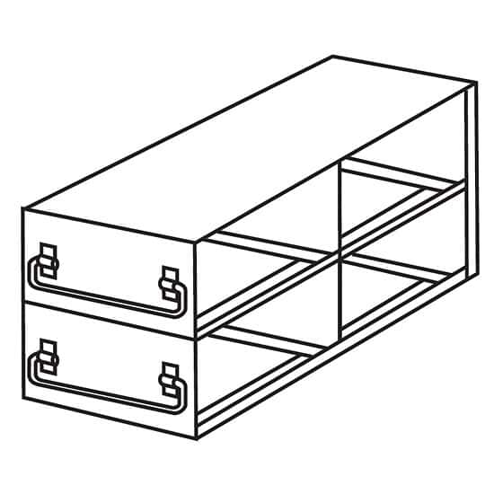 Cole-Parmer Upright Freezer Drawer Rack for Standard 3.75