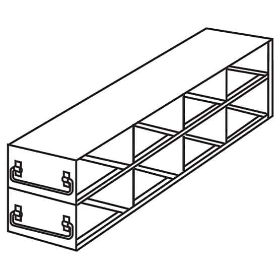 Cole-Parmer Upright Freezer Drawer Rack for Standard 3.75