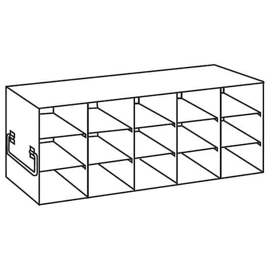 Cole-Parmer Upright Freezer Drawer Rack for Standard 3.75