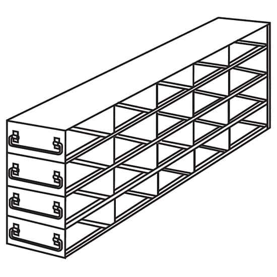 Cole-Parmer Upright Freezer Drawer Rack for Standard 3.75