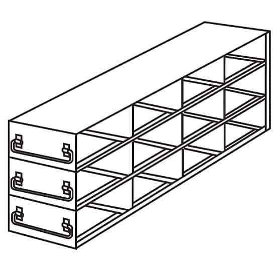 Cole-Parmer Upright Freezer Drawer Rack for Large 3.75
