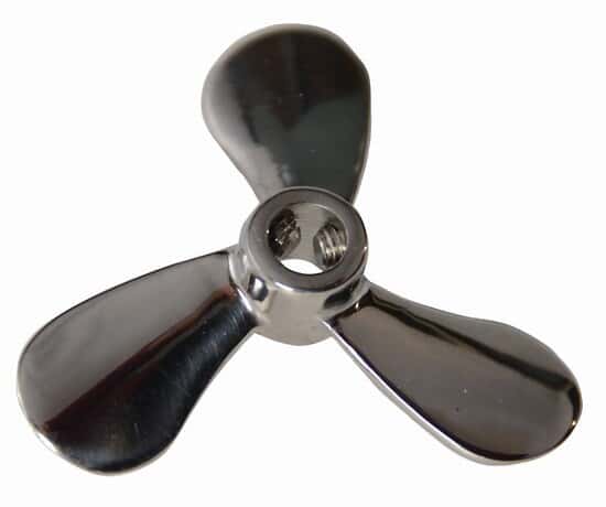 Cole-Parmer 316 Stainless Steel Pitched-blade Impeller, 2.5