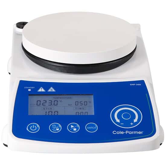 Cole-Parmer Digital Magnetic Stirring Hotplate with Timer, 20L Capacity, 110V
