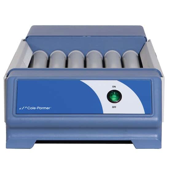 ColeParmer Tube Roller Shaker, Analog, 6Roller; 230 VAC, 50 Hz, Fixed