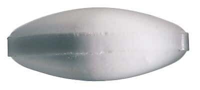 Cole-Parmer PTFE Stir Bar, Oval, 50 x 20mm