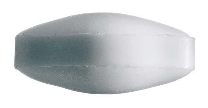 Cole-Parmer PTFE Stir Bar, Oval, 30 x 16mm