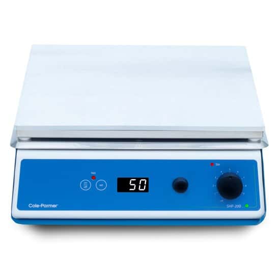 ColeParmer SHP200DLS Digital Stirring Hot Plate, Metal, 30x30cm