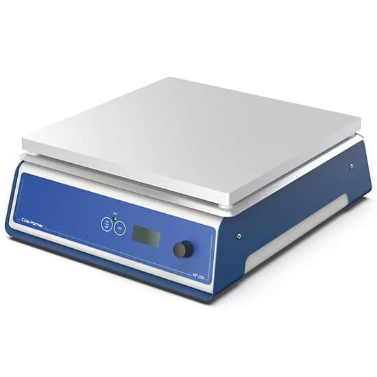 ColeParmer HP200DLS Digital Hot Plate, Metal, 30x30cm, 230V from