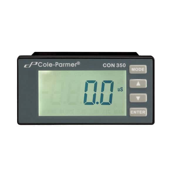 Cole-Parmer CON 350  Conductivity/Resistivity/Temperature 1/8-DIN Transmitter