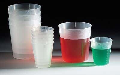 Cole-Parmer BMP-STCP-120 Graduated polypropylene beaker, 120 mL (4 oz), 25 pk