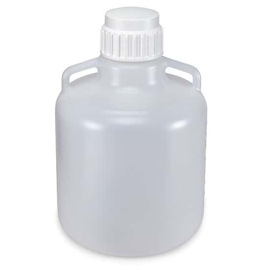 Cole-Parmer Carboy w/ Handles, LDPE; 10L (2.5 gal)