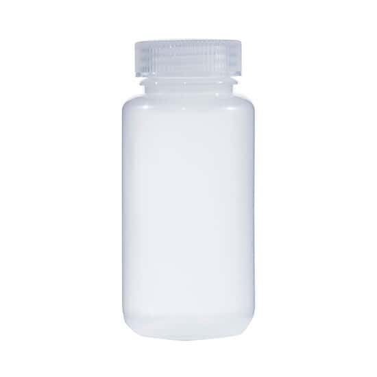 Cole-Parmer Economy Wide-Mouth Plastic Bottle, PPCO, 250mL; 72/PK