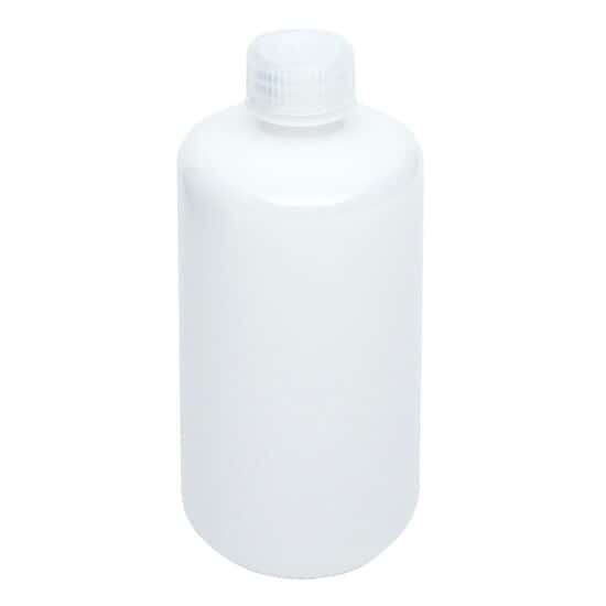 Cole-Parmer Economy Narrow-Mouth Plastic Bottle, HDPE, 500mL (16oz); 48/PK