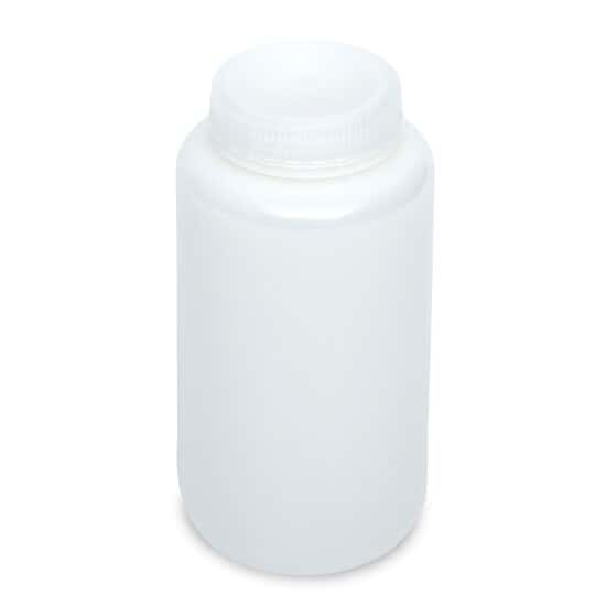 Cole-Parmer Economy Wide-Mouth Plastic Bottle, HDPE, 1000mL (32oz); 24/PK