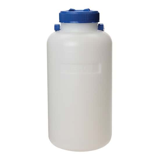 Cole-Parmer Wide Mouth Carboy, Heavy Walled HDPE, 10L