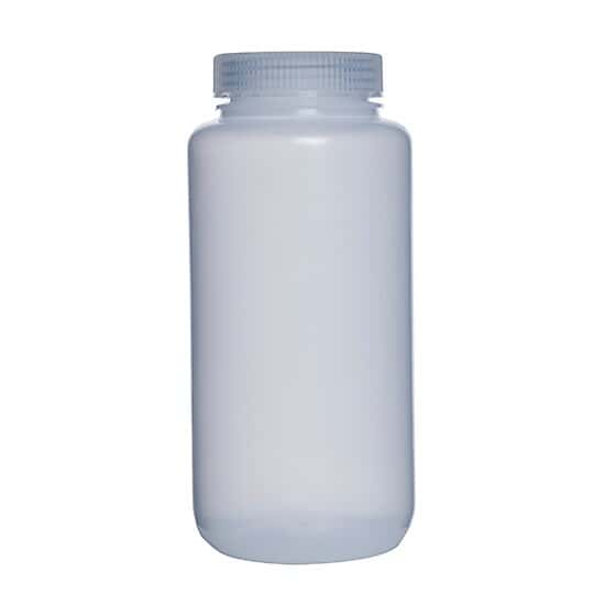 Cole-Parmer Wide-Mouth Plastic Bottle, LDPE, 1000mL; 6/PK