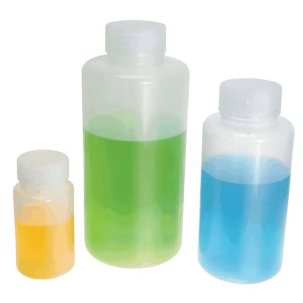 Cole-Parmer LDPE Wide-Mouth Bottle, 8 oz (250 mL), 12/Pk