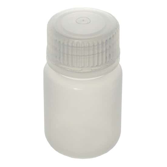 Cole-Parmer Wide-Mouth Plastic Bottle, PP, 30mL (1 oz); 12/PK