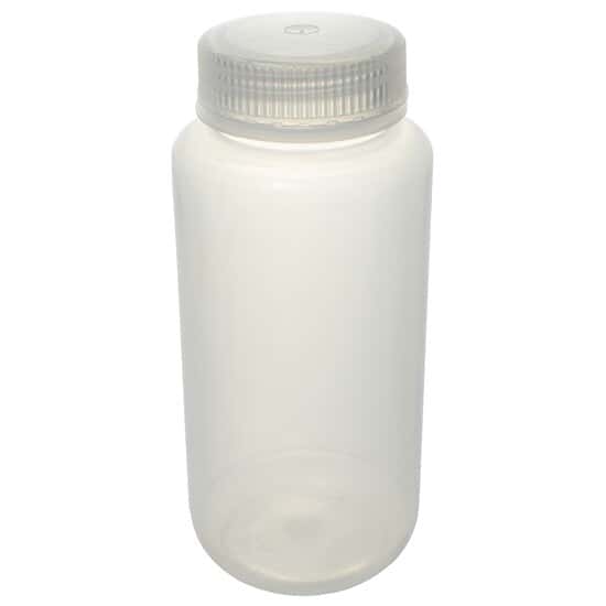 Cole-Parmer Wide-Mouth Plastic Bottle, PP, 500mL (16 oz); 12/PK