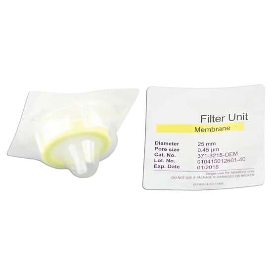 Cole-Parmer Nylon Membrane Filters; 0.45µm Pore, 25mm Dia, 100/Pk From - View #5