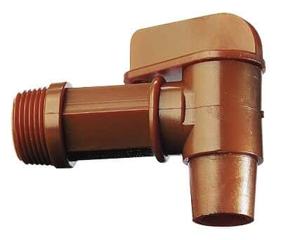 HDPE Faucet with 3/4