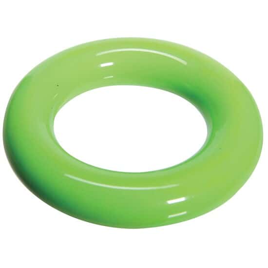 Cole-Parmer Vinyl Covered Lead Ring Weight, Green; Fits 250 to 1000 mL Flasks