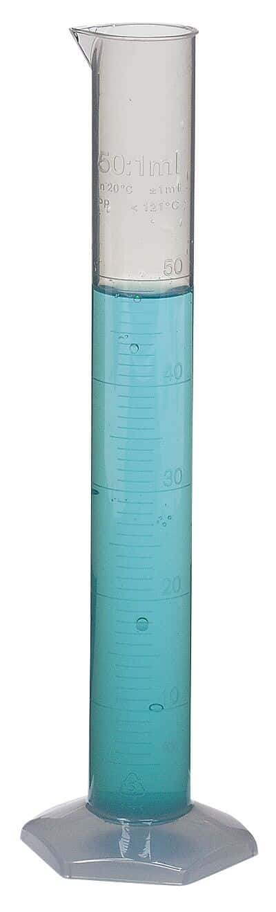 Cole-Parmer Economical Polypropylene Graduated Cylinder, 100 mL