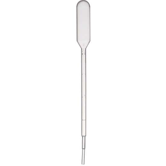 ColeParmer Economic Transfer Pipette, 5.0 mL, Large Bulb, Graduated to
