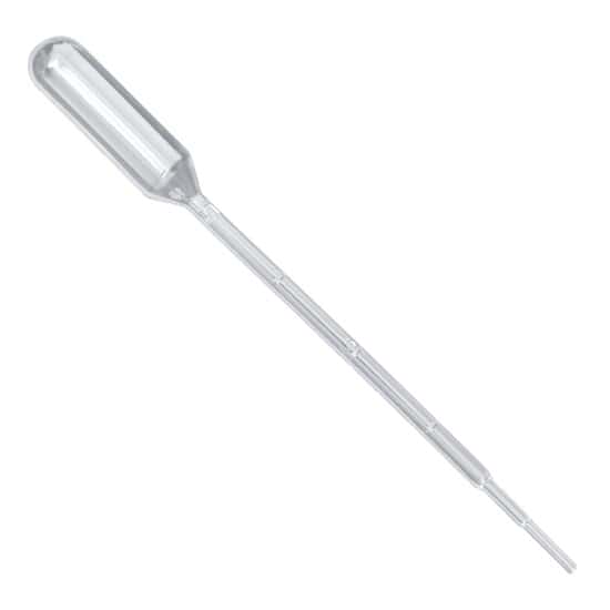 Cole-Parmer Economic Transfer Pipette, 5.0 mL, Large Bulb, Graduated to 1 mL, Sterile; 20/Bag, 25 Bags/Box