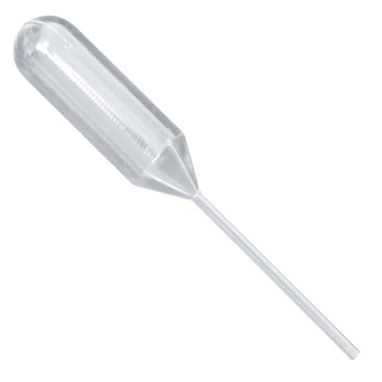 Cole-Parmer Economic Transfer Pipette, 4.0 mL, Narrow Short Stem; 500/Box