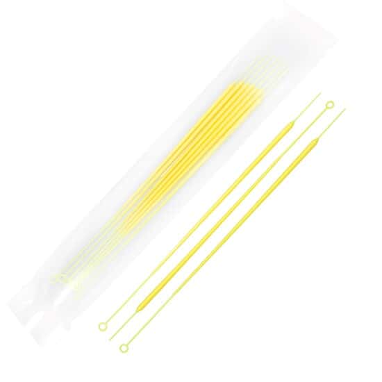 Cole-Parmer Inoculating Loop and Needles, Sterile, Polystyrene, 10 µL, Bags of 10; 1000/Cs