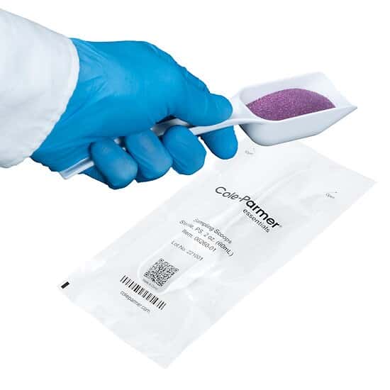 Large Lab Sampling Scoops 8 Oz Capacity - Polystyrene Disposable Scoops For Granules & Powders (Pack Of 10)