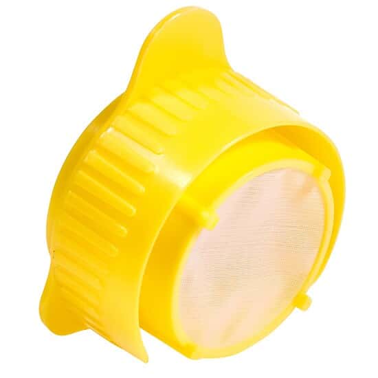 Cole-Parmer Air-Lock Free Cell Strainer, Sterile, Individually Wrapped, Yellow, 100 µm; 50/Pk