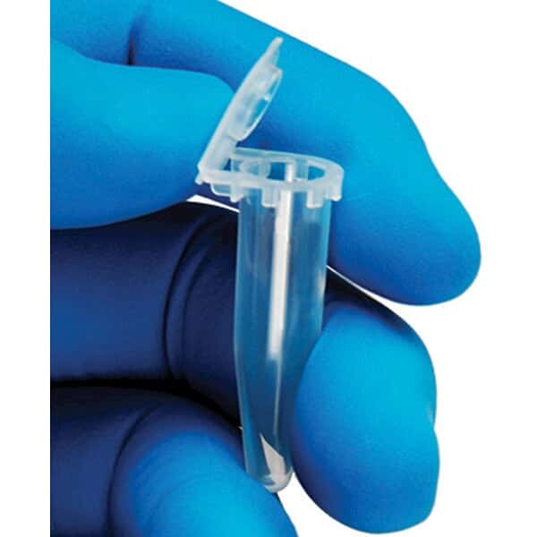 Cole-Parmer Microcentrifuge Tube with Cap, Sterile, Polypropylene, Conical Bottom, 1.5 mL; 500/PK