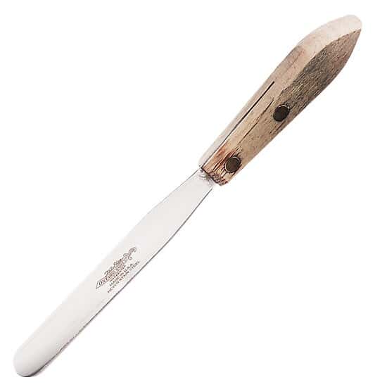Cole-Parmer Stainless Steel Spatula with Hardwood Handle
