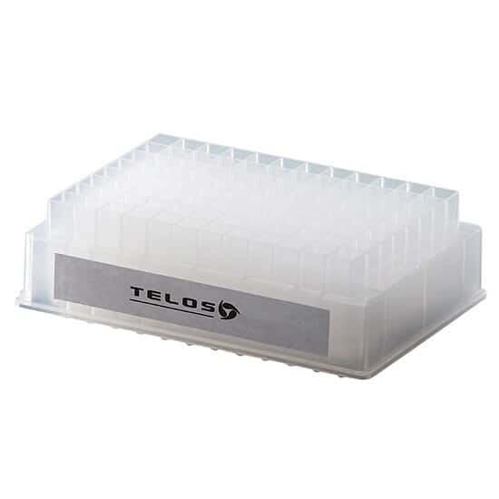 Cole-Parmer TELOS® Non-Endcapped C18 96-well Plate, 50mg / 2mL, 20 / pk