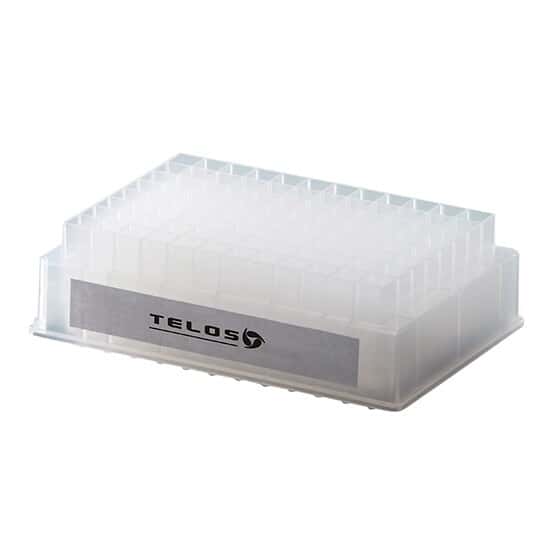 Cole-Parmer TELOS® Filtration 96-well plate, 1 x 10µm Polyethylene frit, 2mL / well, 1 / pk