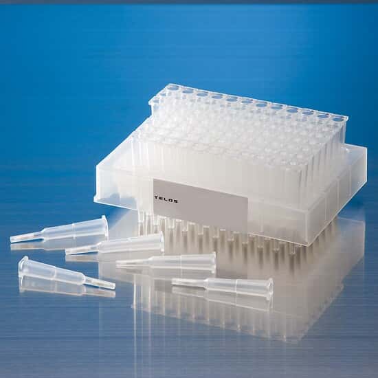Cole-Parmer TELOS® Filtration MicroPlate™ 96-well Plate, loose wells, 1 x 20µm Polyethylene frit, 1mL, 100 / pk