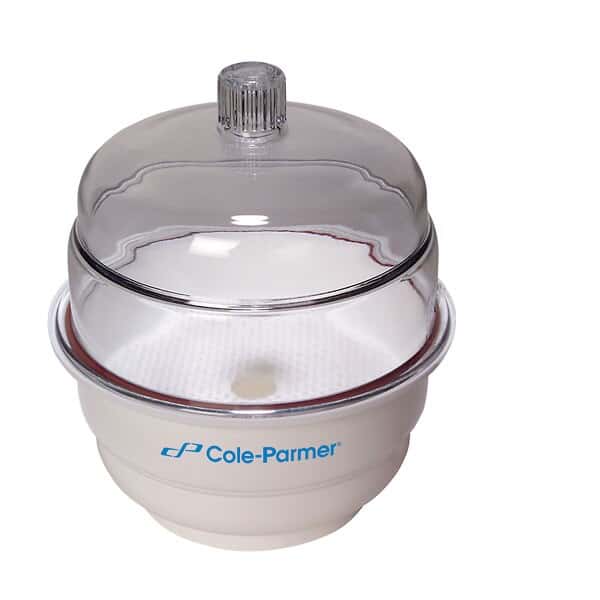 Cole-Parmer Desiccator, PP/PC/Neoprene, 6